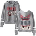 thumbnail image 1 of Koe Wetzel Tour Pullovers 9 Lives Merch Pocketless Parallel Bars Sleeve Streetwear Hooded Sweatshirt, 1 of 5