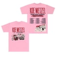 thumbnail image 1 of Koe Wetzel Tour T-shirts 9 Lives Album Merch Tee Summer Women Men Fashion Casual Short Sleeve Crewneck, 1 of 3