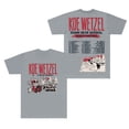 thumbnail image 1 of Koe Wetzel Tour T-shirts 9 Lives Album Merch Tee Summer Women Men Fashion Casual Short Sleeve Crewneck, 1 of 3