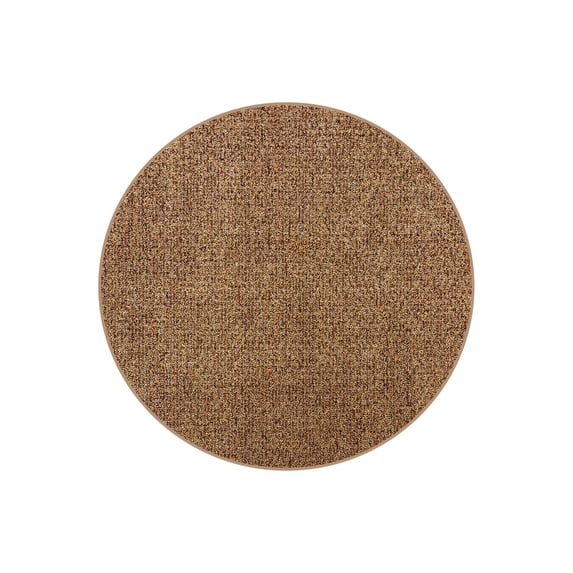 Koeckritz Rugs Garden Escape Rustic Copper Premium Indoor/Outdoor Round Area Rug, 11' Round