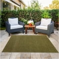thumbnail image 1 of Koeckritz Rugs 2'x6' Olive Green Premium Indoor Outdoor Rug Durable, Fade-Resistant, Easy Care, 1 of 7