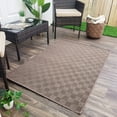 thumbnail image 1 of Koeckritz Rugs 2'x8' Espresso Patchwork Indoor/Outdoor Rug Soft, Durable & Easy to Clean, 1 of 6