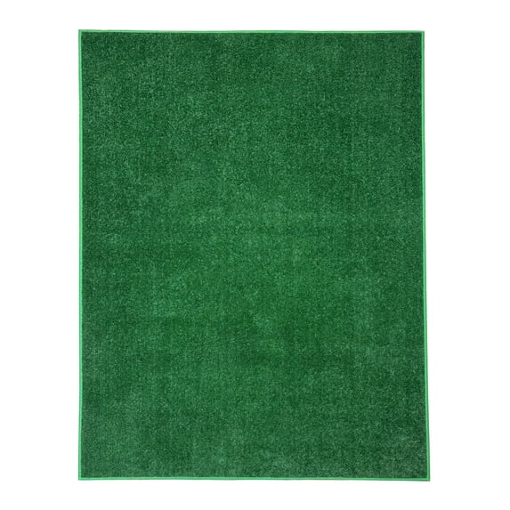 Koeckritz Rugs Turftime Indoor/Outdoor Artificial Turf Green Area Rug, 2' x 8'