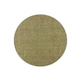 thumbnail image 1 of Koeckritz Rugs Garden Escape Winter Grass Premium Indoor/Outdoor Round Area Rug, 3' Round, 1 of 8