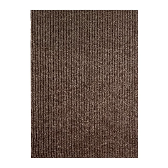 Koeckritz Rugs Inspiration Brown Non-Slip Indoor/Outdoor Area Rug 3' x 14'