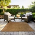 thumbnail image 1 of Koeckritz Rugs 3'x3' Camel Ridge Premium Soft Beige Indoor Outdoor Rug for Comfort & Style, 1 of 7