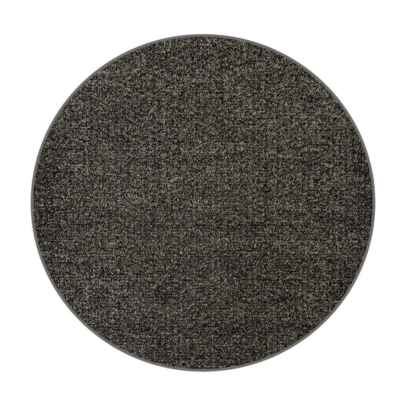 Koeckritz Rugs Garden Escape Burnt Bark Premium Indoor/Outdoor Round Area Rug, 4' Round