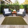 thumbnail image 1 of Koeckritz Rugs 4'x16' Olive Green Premium Indoor Outdoor Rug Durable, Fade-Resistant, Easy Care, 1 of 7