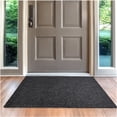 thumbnail image 1 of Koeckritz Rugs 4'x4' Charcoal Heavy Duty Non-Slip Indoor/Outdoor All-Weather Mat For Home, 1 of 7
