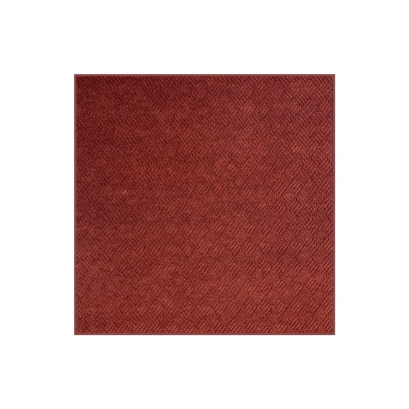 Koeckritz Rugs Dreamweaver Spicey Red Premium Indoor/Outdoor Area Rug 4' x 4'