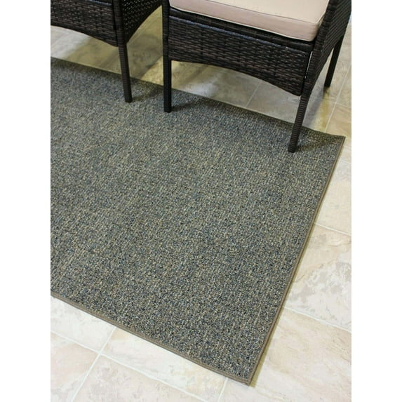 Koeckritz Rugs 5'x12' Garden Escape Fencepost Indoor/Outdoor Area Rug with Premium Edges