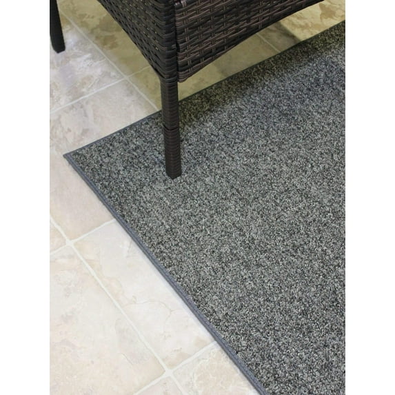 Koeckritz Rugs 5'x18' Garden Escape Burnt Bark Indoor/Outdoor Area Rug with Premium Edges