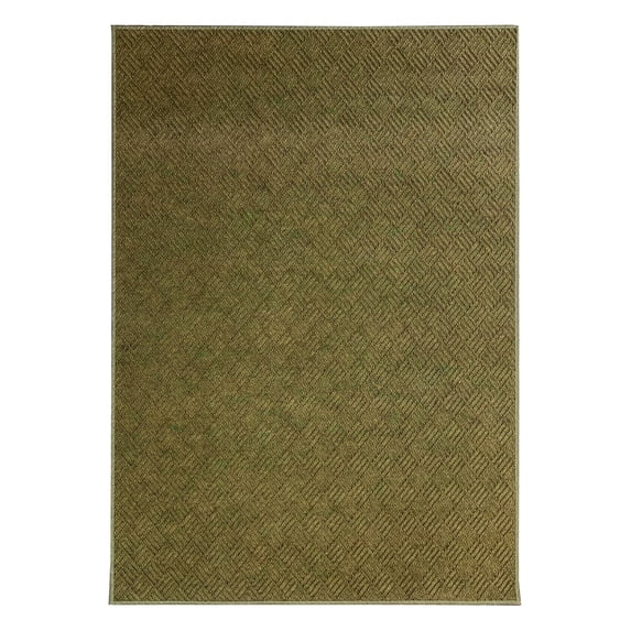 Koeckritz Rugs Dreamweaver Olive Green Premium Indoor/Outdoor Area Rug 5' x 7'