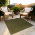 thumbnail image 1 of Koeckritz Rugs 7'x7' Olive Amber Luxe Soft Indoor Outdoor Rug for Comfort & Style, 1 of 7