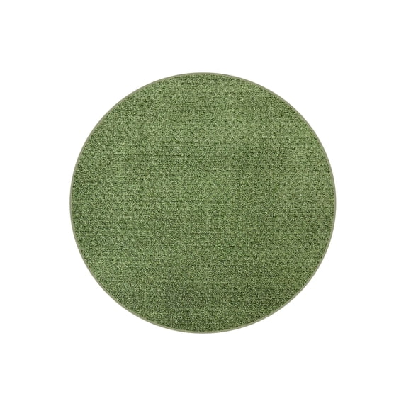 Koeckritz Rugs Garden Escape Holly Leaf Premium Indoor/Outdoor Round Area Rug, 9' Round