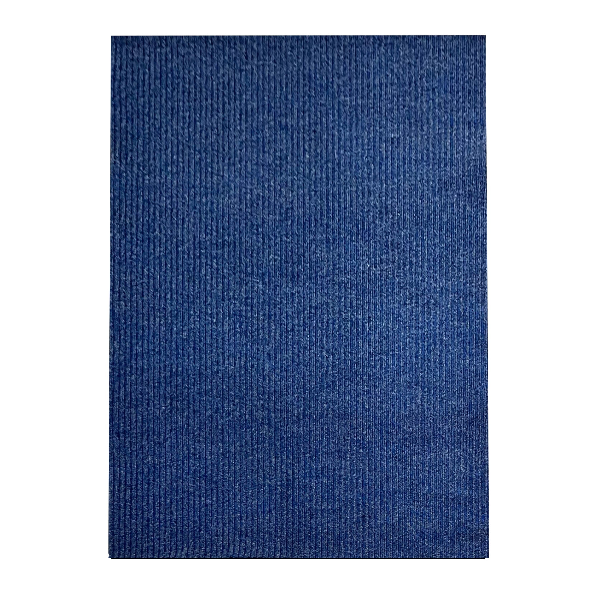 Koeckritz Rugs 6' x 14' Blue Heavy Duty Non-Slip Indoor/Outdoor Rug, All-Weather Doormat
