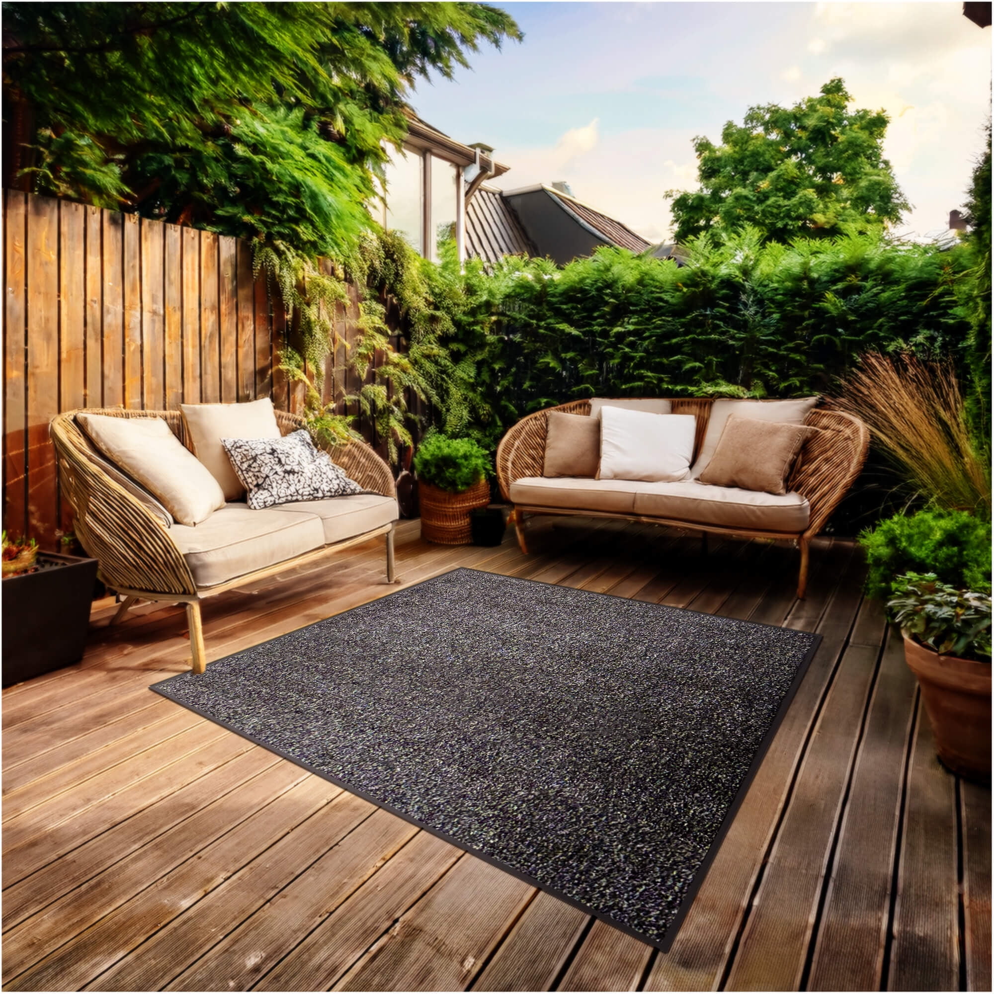 Koeckritz Rugs 9'x12' Good Earth Ultra Artificial Turf Indoor and ...