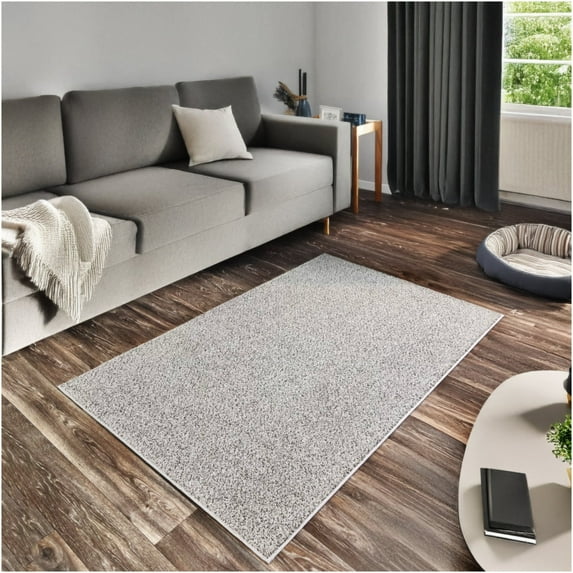 Koeckritz Rugs Soft & Cozy Carbon Crystals 6'x10' Indoor Area Rug for Living Room or Bedroom
