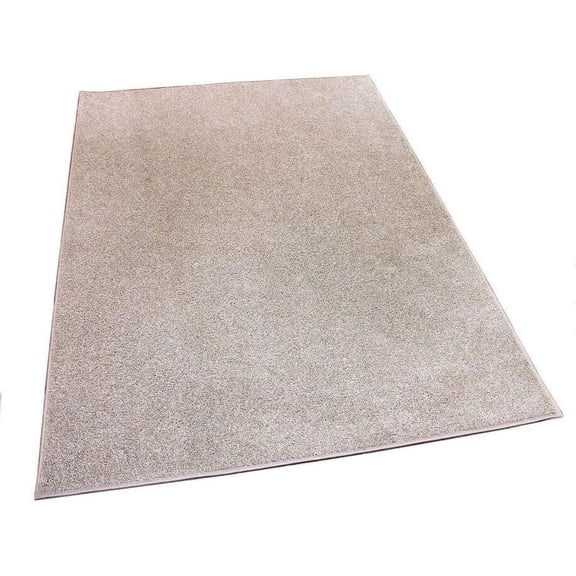 Rhinestone Area Rug Custom Cut Carpet Mat Runner, Durable Indoor Luxurious Grey Tan Speckled Fleck, Stain Fade Soil Resistant- 11'x11'