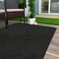 thumbnail image 1 of Koeckritz Rugs Economical 2'x6' Black Area Rug, Soft & Durable for Indoors/Outdoors, 1 of 5