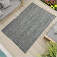thumbnail image 1 of Koeckritz Rugs Economical Sky Grey 3'x3' Area Rug, Soft & Durable for Indoors/Outdoors, 1 of 6