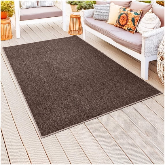 Koeckritz Rugs Hickory 2'x12' Standard Area Rug for Indoor or Outdoor Living Spaces
