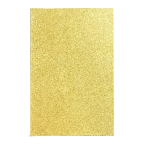 Koeckritz Rugs Kids Crossing Yellow Soft Plush Indoor Area Rug, 3' x 10'