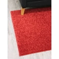 thumbnail image 1 of Koeckritz Rugs Kid Crossing Soft Area Rug, 5'x8' Oval, Fire Engine Red, For Bedroom, 1 of 5