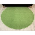 thumbnail image 1 of Koeckritz Rugs Kid Crossing Soft Area Rug, 6' Round, Light Green, For Bedroom, 1 of 5