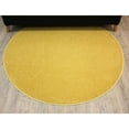 thumbnail image 1 of Koeckritz Rugs Kid Crossing Soft Area Rug, 6' Round, Yellow Solid, for Bedroom, 1 of 4