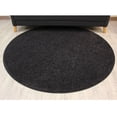 thumbnail image 1 of Koeckritz Rugs Kid Crossing Soft Area Rug, 7' Round, Black, for Living Room, Bedroom, 1 of 6