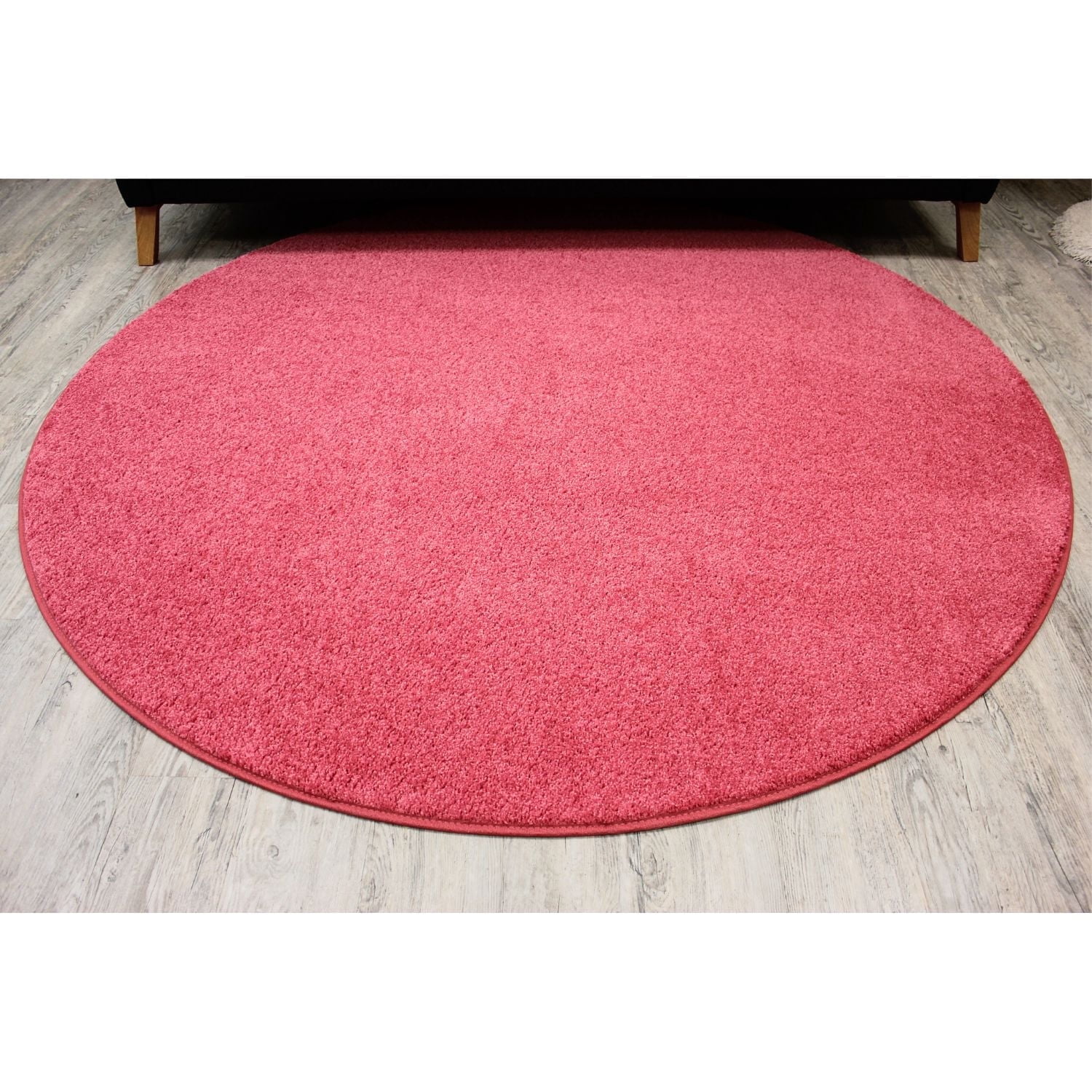 Koeckritz Rugs Kid Crossing Soft Area Rug, 8' Round, Light Pink, for ...