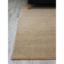 Koeckritz Rugs Pecan Bare Area Rug, 7'x12', Stain Resistant, Indoor Living Room, Bedroom