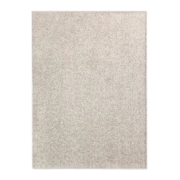 Koeckritz Rugs Soft & Cozy Warm Taupe Plush Frieze Indoor Area Rug 3' x 5'