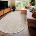 thumbnail image 1 of Koeckritz Rugs Soft & Cozy Azure 3'x5' Oval Indoor Area Rug for Living Room or Bedroom, 1 of 7