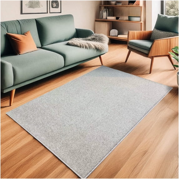 Koeckritz Rugs Soft & Cozy Chrome 5'x10' Indoor Area Rug for Living Room or Bedroom