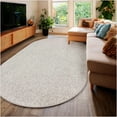 thumbnail image 1 of Koeckritz Rugs Soft & Cozy Flax Beige Indoor Area Rug 6'x9' for Living Room or Bedroom, 1 of 8