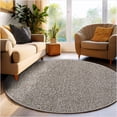 thumbnail image 1 of Koeckritz Rugs Soft & Cozy Ironside 10' Round Indoor Area Rug for Living Room or Bedroom, 1 of 6