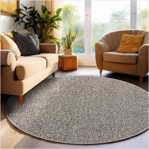 Koeckritz Rugs Soft & Cozy Ironside 11' Round Indoor Area Rug for Living Room or Bedroom
