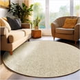 thumbnail image 1 of Koeckritz Rugs Soft & Cozy Saw Dust 10' Round Indoor Area Rug for Living Room or Bedroom, 1 of 7