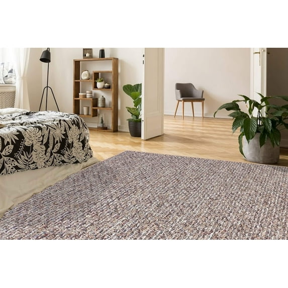Koeckritz Rugs Starlight Collection 100% BCF Olefin Area Rug, Indoor, Bravado, 8' Round