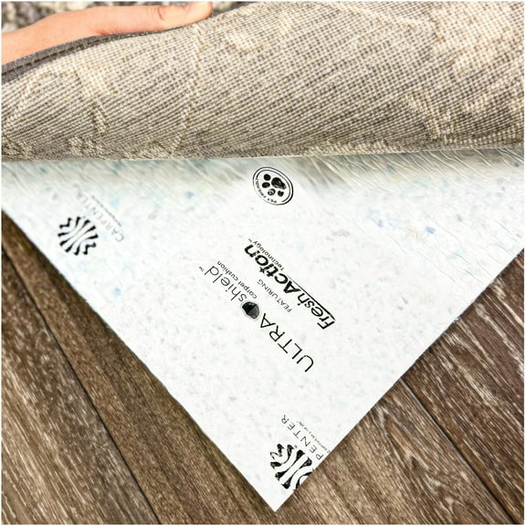 Koeckritz Rugs Ultrashield Premium Memory Foam Rug Pad, Safe for All Floors, 3'x5'