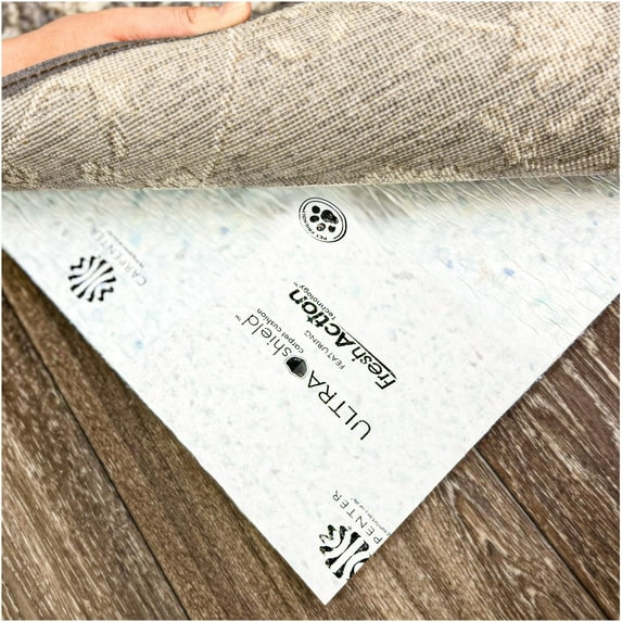 Koeckritz Rugs Ultrashield Premium Memory Foam Rug Pad, Safe for All ...