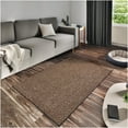 thumbnail image 1 of Koeckritz Rugs Soft & Cozy Brown 9'x9' Indoor Area Rug for Living Room or Bedroom, 1 of 7