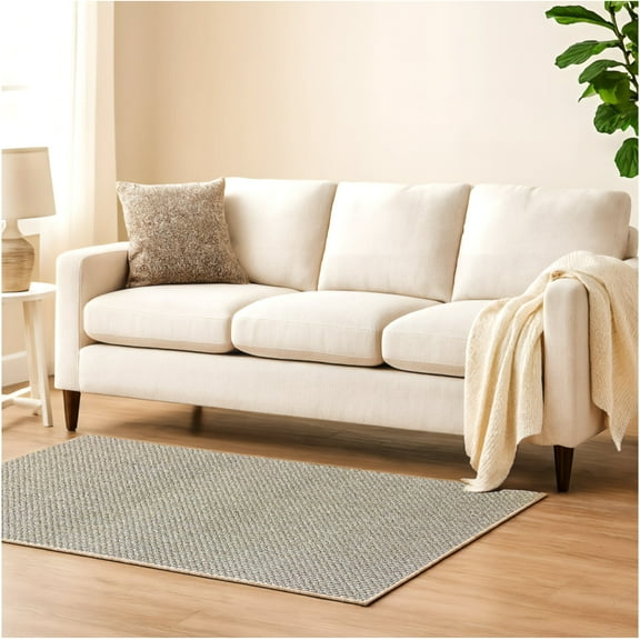 Koeckritz Starlight Berber 100% BCF Olefin Indoor Rug, Landscape, 3' x 10', Fade Resistant