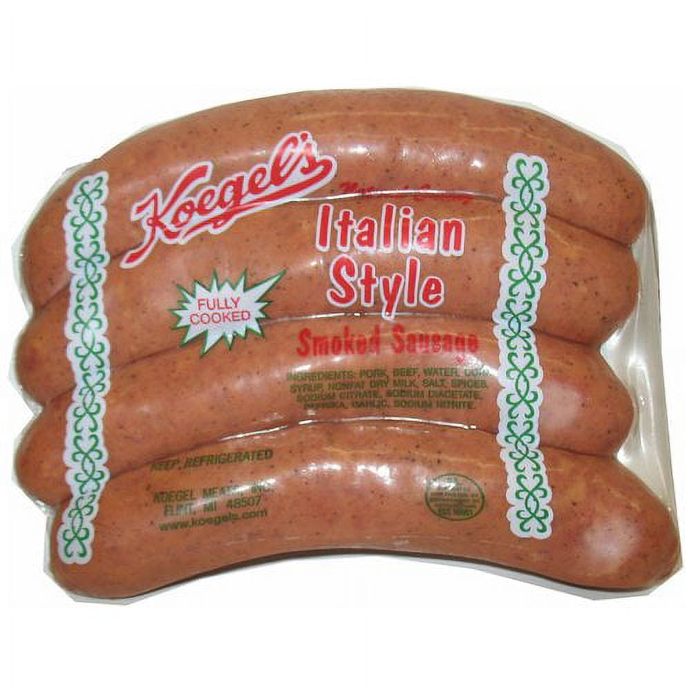 Koegel Italian Style Smoked Sausage, 16 oz, 4 Ct