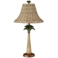 thumbnail image 1 of Koehler 37989 25.5 Inch Palm Tree Rattan Table Lamp, 1 of 3