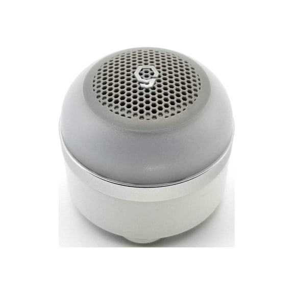 Koehler Bright Star Vision Audio Bluetooth Speaker/Lantern Combo - Grey | Portable, USB-Rechargeable LED Wireless Mini Lantern | Perfect for Golfing, Camping & More