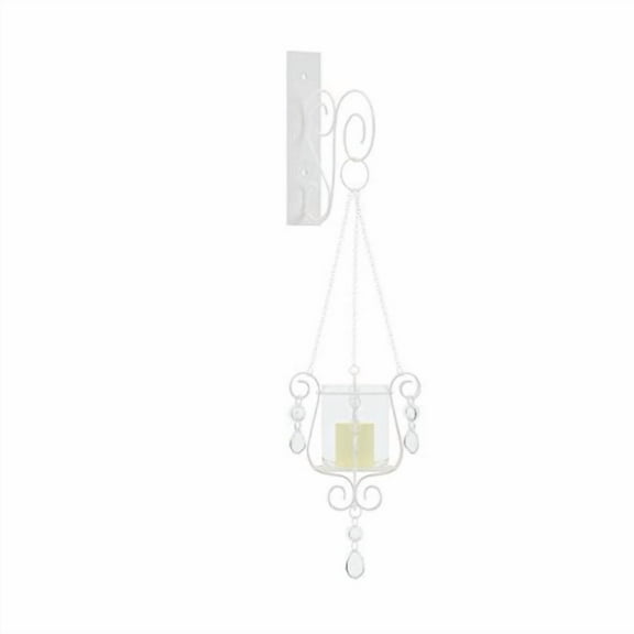 Koehler Christmas Holiday Home Decor Bedazzling Pendant Votive Candles Glass Wall Sconces