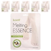 Koelf Melting Essence Foot Pack, 10 Pairs